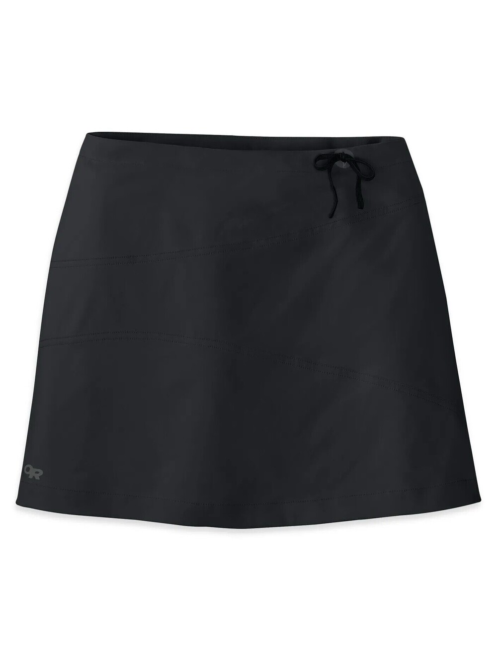 NWT Outdoor Research Sz 6 Black Expressa Skort 50+ UPF Hiking Drawstring Tennis